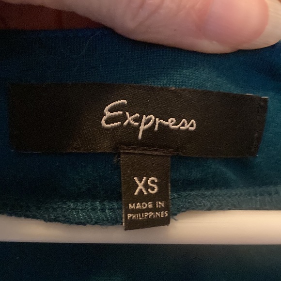 Gorgeous & Sexy Teal Green Express Dress - XS - Picture 3 of 4